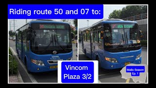 Riding route 50 07 to Vincom Plaza 32 [upl. by Nuahs724]