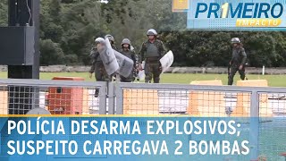 Polícia desativa novos artefatos explosivos na Praça dos Três Poderes  Primeiro Impacto 141124 [upl. by Dody584]