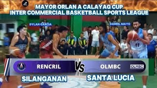 Rencril Silanganan vs OLMBC Santalucia [upl. by Harragan756]