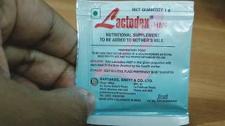 lactodex HMF sachets for preterm newborn babies [upl. by Ranjiv804]