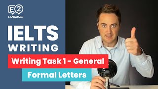 IELTS General Writing Task 1 Formal Letters  ALL THE WAY TO IELTS 9 with Jay [upl. by Serrano315]