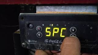 como ajustar o temperatura do controlador ems55advanced [upl. by Iznekcam]