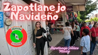 Zapotlanejo Navideño 4K walking tour [upl. by Cilegna]