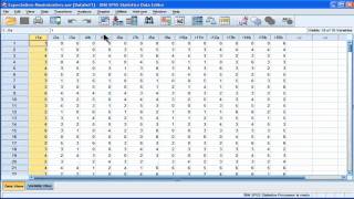 Replace Missing Values  ExpectationMaximization  SPSS part 1 [upl. by Sutherland]