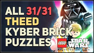 Theed All Kyber Brick Puzzles LEGO Star Wars The Skywalker Saga [upl. by Aeret]