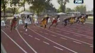 Trindon Holliday 2007 SEC Outdoor Championships 100M [upl. by Alaine342]