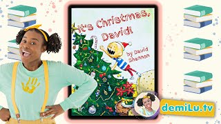 Its Christmas David Kids books read aloud by David Shannon [upl. by Solakcin]