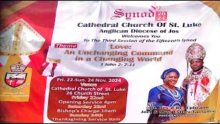 LIVE STREAM OF THE 2024 SYNOD OF DIOCESE OF JOS [upl. by Dar887]