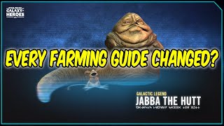 Every Farming Guide Just Changed For F2P SWGOH [upl. by Yotal]