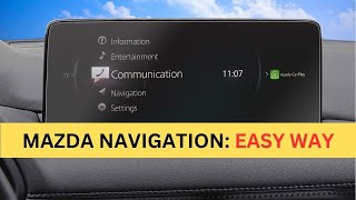 How To Use The 2024 Mazda Navigation Work in a Cumbersome and Easy Ways [upl. by Fairbanks]