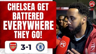 Arsenal 31 Chelsea  Chelsea Get Battered Everywhere They Go Livz [upl. by Idyh]