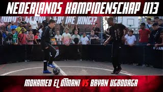 Mohamed el Otmani vs Bryan Ugbodaga  FINAL NK U13 Dutch Championship [upl. by Dhar]