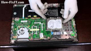 Reset BIOS settings Asus X502 laptop  CMOS battery replacement [upl. by Frear]