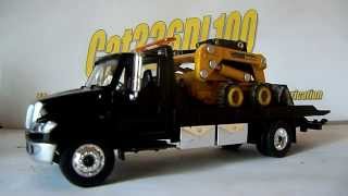 164 Green Light International Dura Star 4400 Flatbed tow truck review [upl. by Pedersen]