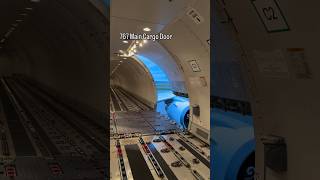 Aircraft cargo door open scene from inside avgeek fly landing takeoff rollsroyce shorts [upl. by Terle711]