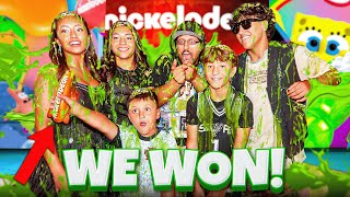 We Won Nickelodeon Choice Awards 2024 Favorite Creator Family Slime Champions [upl. by Alistair]