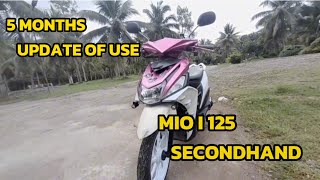 MIO I 125AFTER 5 MONTHS OF USEUPDATEWORTH 33K SECOND HAND [upl. by Bob]