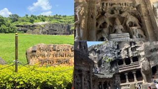 अजंता एलोरा गुफाएं Ajanta Ellora cave devanshisrivastava [upl. by Trembly]