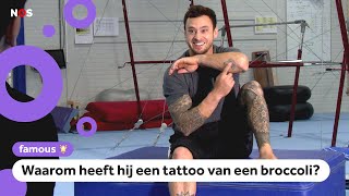 Turner Bart Deurloo over de rekstok tattoos en de Spelen [upl. by Ardekahs]