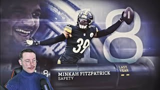 Rugby Player Reacts to MINKAH FITZPATRICK S Steelers 18 The Top 100 NFL Players of 2023 [upl. by Dorthea]