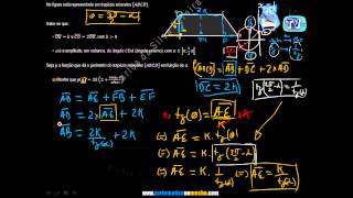 Trigonometria 11º Ano Demonstrações de áreas e perímetros 2 [upl. by Ongun]
