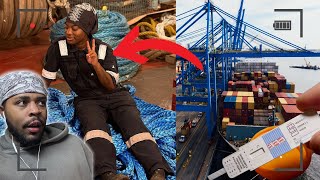 She Got A Random Drug Test on her Ship  Merchant Mariner Weekly Vlog REACTION [upl. by Crescen]