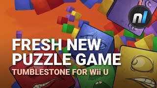 First Original Block Puzzle Game in Years Apparently  Tumblestone for Wii U [upl. by Elime]