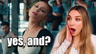 REACTING TO ARIANA GRANDES COME BACK yes and [upl. by Gnus]