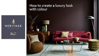 Discover the Full Range of Dulux Heritage Paint Colours [upl. by Yreme]