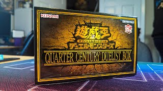 Opening the NEW YuGiOh Quarter Century Duelist Box [upl. by Onaimad]