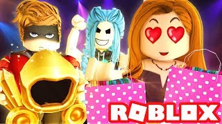 WASTING ALL OF OUR MONEY IN ROBLOX SHOPPING SIMULATOR [upl. by Tice]