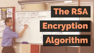 The RSA Encryption Algorithm 1 of 2 Computing an Example [upl. by Oiraved]