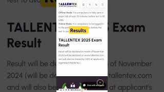 Results of the tallentex 2024 [upl. by Ruggiero]