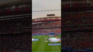 Dutch Anthem vs France Euro 2024 [upl. by Binnings]