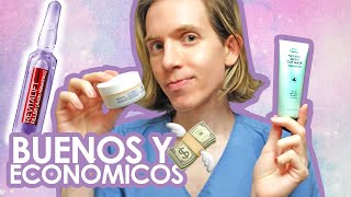 PRODUCTOS de SKINCARE BUENOS y ECONOMICOS  Mascaras cremas y más  Simon Scarano Dermatologo [upl. by Boonie]