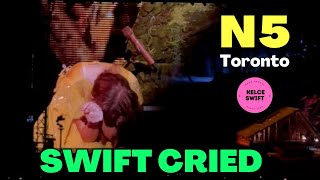 Taylor Swift CRIED as soon as she HEARD how LOUD the Toronto crowd was on N5 Eras Tour [upl. by Renee548]