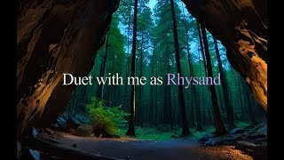 Duet with me as Rhysand  Chapter 50 ACOMAF [upl. by Pappano57]