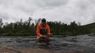 Fly Fishing Arjeplog Sweden [upl. by Lamek]