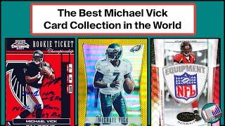 The Best Michael Vick Card Collection in the World [upl. by Ainegue]