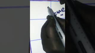 Arabic Calligraphy with marker tutorial  shorts viral  beautiful [upl. by Stephenson]