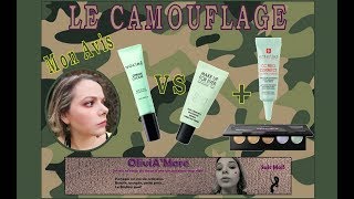 CAMOUFLAGE NOCIBE VS MAKE UP FOREVERCC CREME ERBORIANLOREAL PALETTE CORRECTRICE [upl. by Arod679]