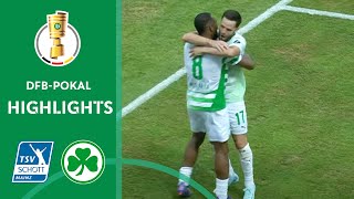 Cloverleaf goes next round  TSV Schott Mainz vs SpVgg Greuther Fürth 02  Highlights  DFBPokal [upl. by Ruprecht]