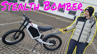 Stealth Bomber Electric bike 5000W Is it better than a Surron [upl. by Missi588]