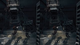 Wolfenstein The New Order Xbox One vs PC Comparison [upl. by Nonah]