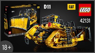 LEGO® Technic™ AppControlled Cat® D11 Bulldozer 421313854 pcs Speed Build  TBB 18 [upl. by Auhsej]