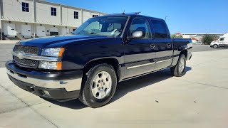 SOLD 2005 Crew Cab Chevy Silverado LT with sunroof by Julianos Garage [upl. by Kloster]