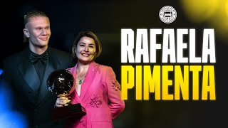 Rafaela Pimenta  La donna più POTENTE nel mondo del calcio [upl. by Araeit820]