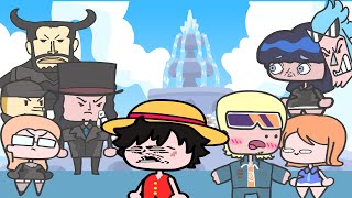 Basically One Piece water 7 arc Recap cartoon [upl. by Nowyt905]