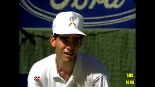 Stefan Edberg v Pete Sampras Australian Open 1993 [upl. by Aitnahs]