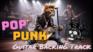 Pop Punk Guitar Backing Track  G flat  90 BPM  see description for scale amp style suggestions [upl. by Nnep]